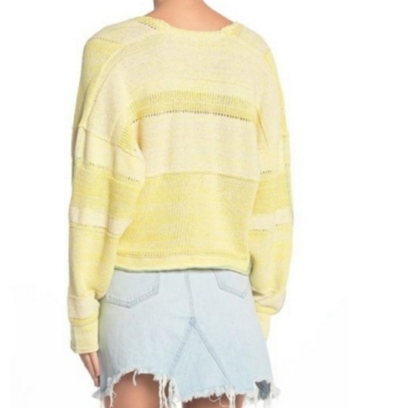 FREE PEOPLE For REVOLVE Lemonade Stand Pullover Sweater NEW - Picture 5 of 12